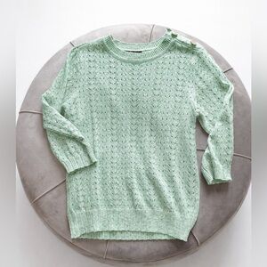 Elegant Mint Women's Crew Neck Sweater